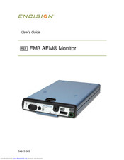 Encision EM3 AEM User Manual