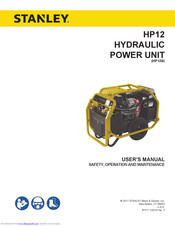 Stanley HP12 Series User Manual