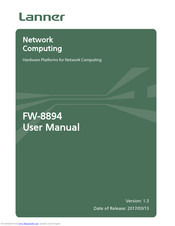 Lanner FW-8894 User Manual