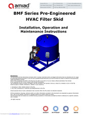 amiad BMF Series Installation, Operation And Maintenance Instructions