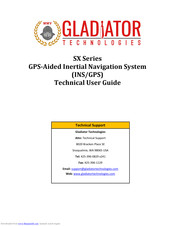Gladiator SX Series Technical User Manual