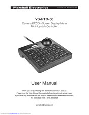 Marshall Electronics VS-PTC-50 User Manual