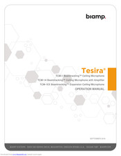 Biamp Tesira TCM-1EX Operation Manual