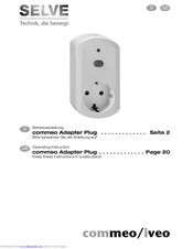 Selve commeo Adapter Plug Operating	 Instruction