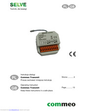 Selve Commeo Transmit Operating	 Instruction