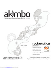 ROCK EXOTICA Akimbo Instructions For Use Manual