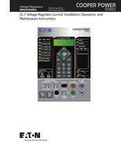 Eaton Cooper Power Series Installation, Operation And Maintenance Manual