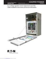 Eaton CL-7 Installation, Instruction And  Service Manual