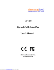 ShinewayTech OFI-60 User Manual