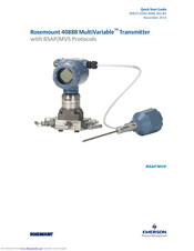 Emerson Rosemount 4088B MultiVariable Quick Start Manual