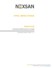 Nexsan Nexsan Unity Hardware Maintenance Manual