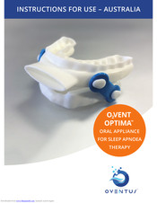 Oventus Optima Instructions For Use Manual
