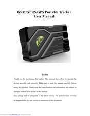iTracker GPS Tracker User Manual