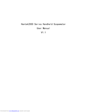 Hantek Hantek2d72 Manuals Manualslib