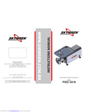 Skymsen PSEE-10-N Instruction Manual