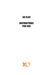 XO FLEX Instructions For Use Manual
