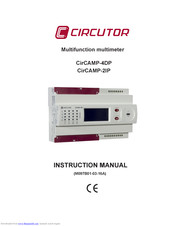 Circutor CirCAMP-4DP Instruction Manual