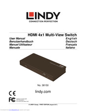 Lindy 38150 User Manual