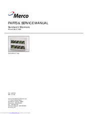 Merco SW-3824 Parts & Service Manual