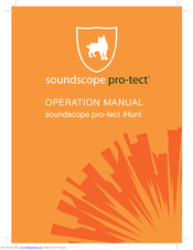 SoundScope Pro-Tect iHunt Operation Manual