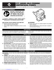 Franklin Electric FTT-40 Owner's Manual