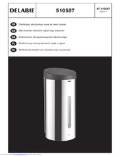 Delabie NT 510587 Instruction Manual
