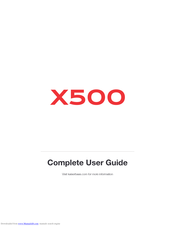 Kaiser X500 Complete User Manual