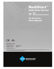 BENSHAW RediStart MX2SEP-250VDC-400A-1-S-C User Manual