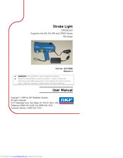 SKF CMSS6165 User Manual