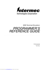 Intermec 5250 Programmer's Reference Manual