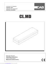 CAB CL.MD Operating Instructions Manual