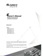 Gree GMV-N12U/A-T(U) Owner's Manual