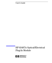 Hp 83487A User Manual