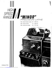 Holbrook Minor Manual