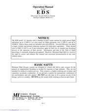 MH EDS A-1 Operation Manual