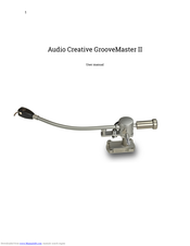 Audio Creative GrooveMaster II User Manual