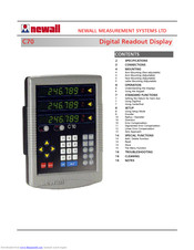 Newall C70 Manual