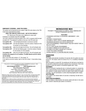 Mongoose M25 Manual