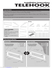 Atdec Telehook Installation Instructions
