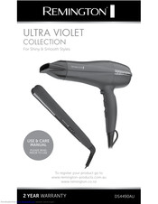 Remington Ultra Violet DS4490AU Use & Care Manual