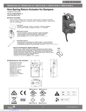 Johnson Controls M9310-GUA series Installation Instructions Manual