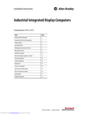 Allen-Bradley 6181F Installation Instructions Manual