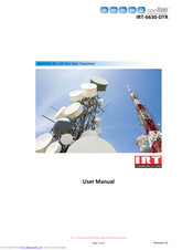IRT IRT-6630-DTR User Manual