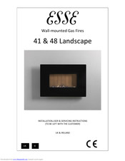 Esse 48 Landscape Installation, User & Servicing Instructions