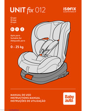 ISOFIX UNIT fix 012 Instruction Manual