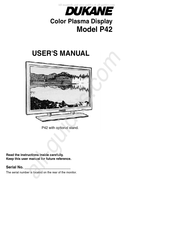 Dukane ImagePro P42 User Manual