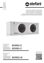 stefani BOREA H 25-4 C 5,5 A 4S Instructions For Assembly, Use And Maintenance