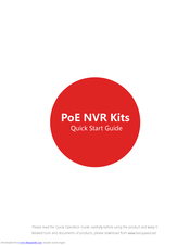 HeroSpeed PoE NVR Kits Quick Start Manual