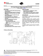 Texas Instruments UCC28600 Manual