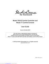 StudioComm 760-03 User Manual